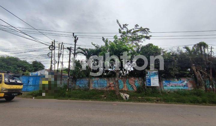 Tanah kosong lokasi strategis di Jalan Raya Puspitek TangSel. 1