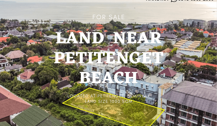 LAND FOR SALE NEAR PETITENGET BEACH 1