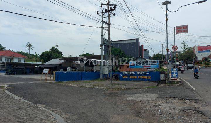 DIJUAL TANAH LUAS TENGAH KOTA DEKAT RESTORAN, LAMPU MERAH BUNDARAN GAJAH BANDAR LAMPUNG 1