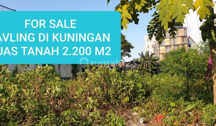 Kavling di kawasan Elit & High Zone di Komplek Mega Kuningan Jakarta Selatan. Cocok untuk bangun Gedung, Apartemen, Hotel dan usaha lainnya 1