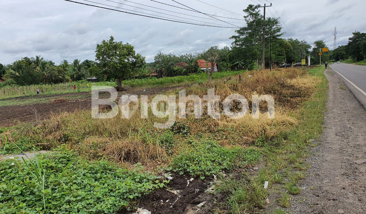 Tanah lokasi pinggir jalan siap bangun 1