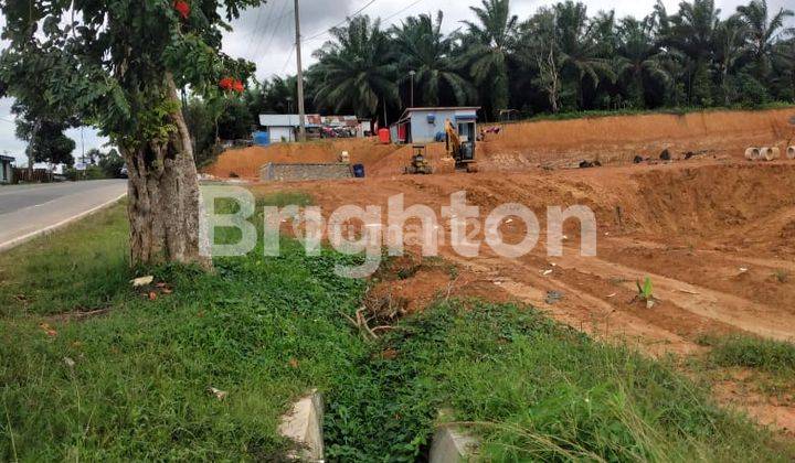 TANAH LUAS DIPINGGIR JALAN BESAR DAN DI TENGAH KOTA IKN 2