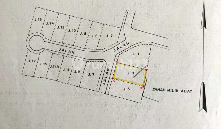 Lot in Villa Trinity for sale cheap.