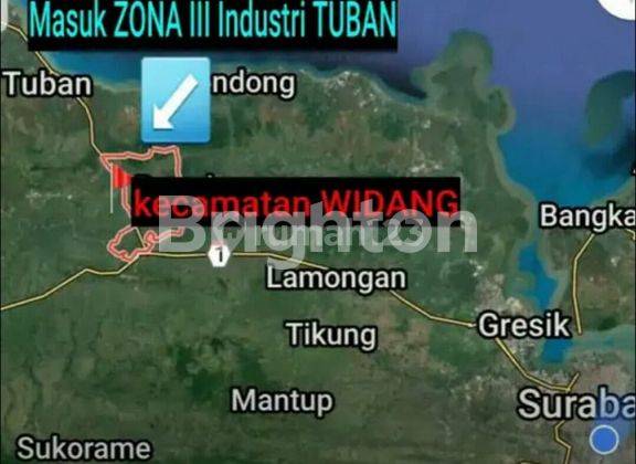 TANAH INDUSTRI DI DAERAH WIDANG TUBAN 1