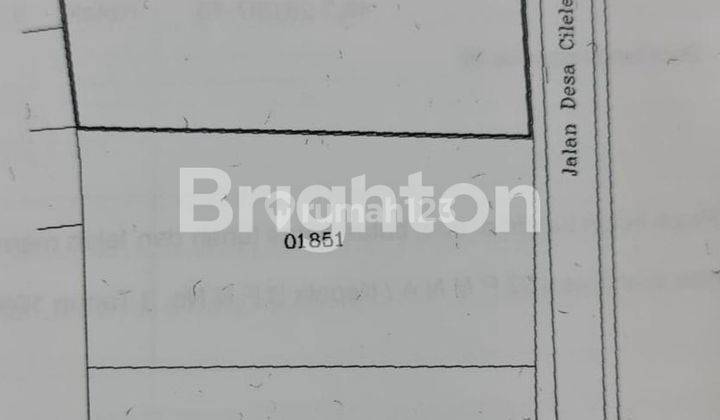 Tanah kosong sudah di pagar keliling siap pakai di Cileles Tigaraksa Tangerang. 2