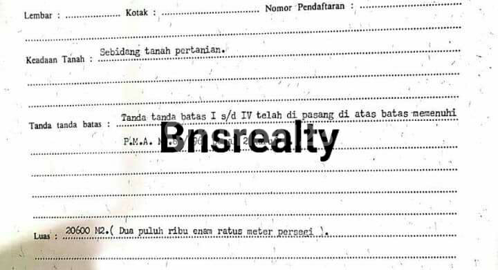 Tanah Lokasi Kubutambahan