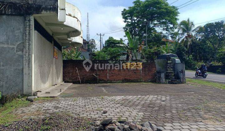 Tanah luas bonus bangunan Ruko di jalan utama Denpasar Gilimanuk dekat kota Tabanan 1