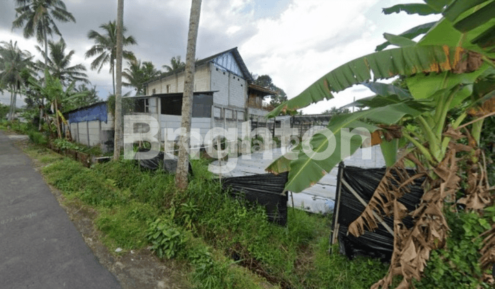 Tanah sawah murah pinggir jalan aspal Harjobinangun Kopi Pakem Daerah Istimewa Yogyakarta 1