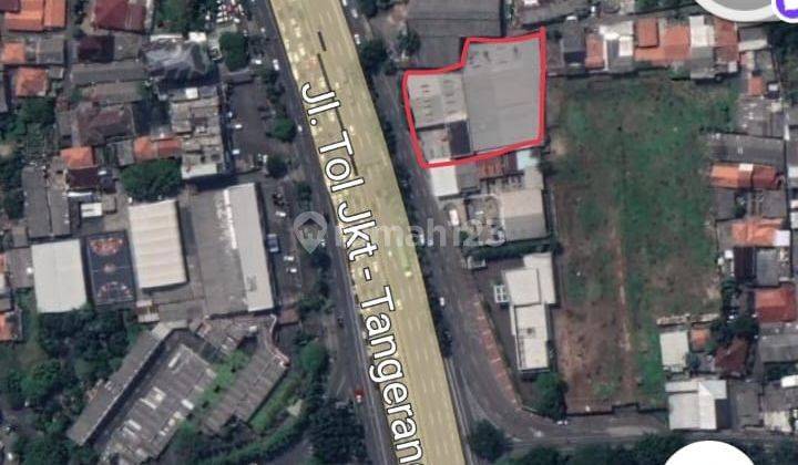 Dijual Tanah Bonus Bangunan Workshop, Kantor Dan Gudang Di Kebon Jeruk 2