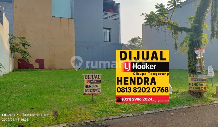 Kavling Dalam Cluster water point citraraya Cikupa tangerang