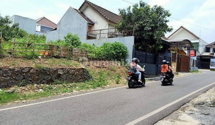 Tanah kavling lokasi pinggir jalan dekat Soekarno Hatta 2