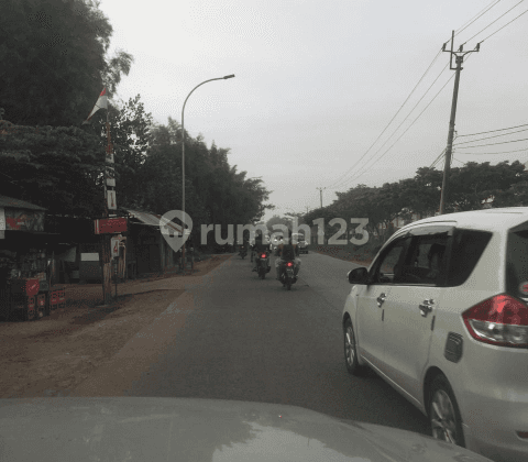 Kavling Pinggir Jalan Puspitek Raya Luas 6000m2 Gunung Sindur Bogor 1