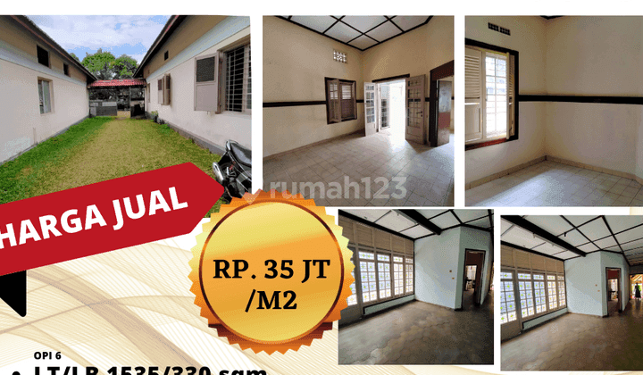 Tanah di Rumah Sayap Dago Hitung Tanah, Bandung SHM 1.535 m² 2