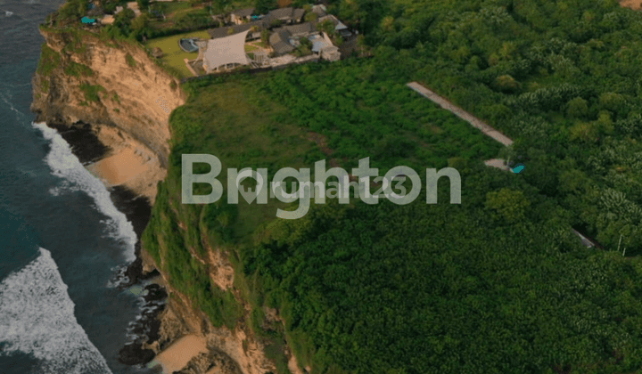 land cliff front small cliff land in Uluwatu Bali 1