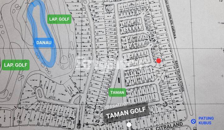 TANAH KAVLING TAMAN GOLF CITRALAND dekat JLLB, clubhouse 2