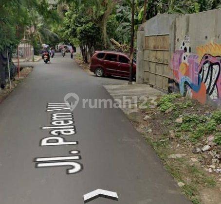 Kavling Hook Pinggir Jalan dan Cocok Untuk Ruang Usaha @Jl Palem, Petukangan Utara (Dekat Joglo) 2