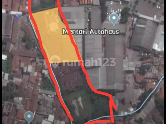 tanah lokasi strategis jl caringin, bandung