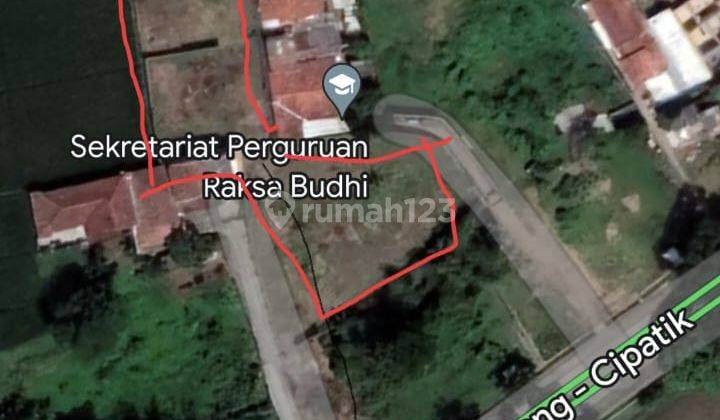 Tanah Dkt Jalak Harupat sewa .   rumah makan kontur sdh padat 1