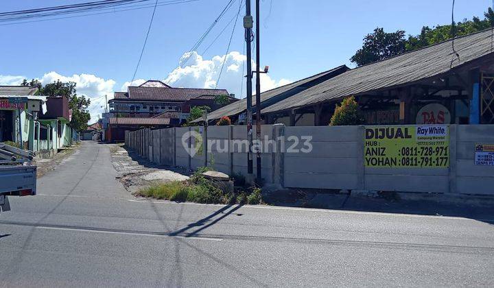 Tanah dan bangunan Pinggir Jalan Kedaton 1