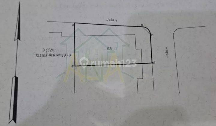 ANA TANAH HOEK NGANTONG 120M² DI JELAMBAR 2