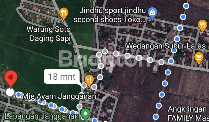 TANAH ZONA MERAH UNTUK PABRIK DEKAT PINTU TOL KARANGANYAR 2