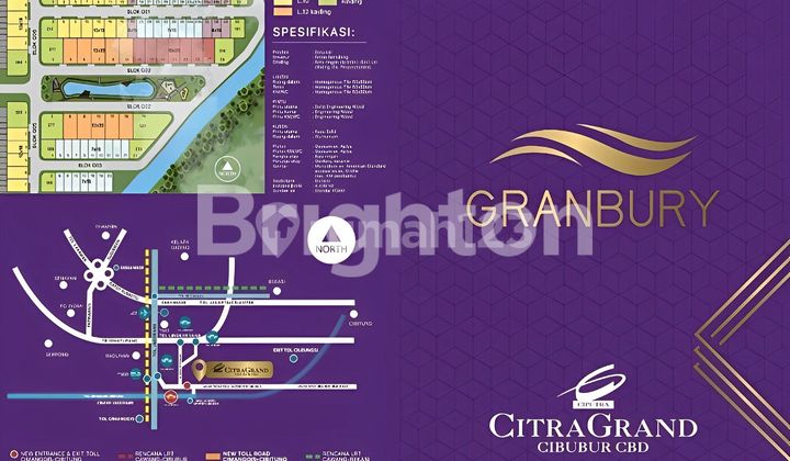 GRANBURY STANDARD LOT CITRA GRAND CIBUBUR CBD