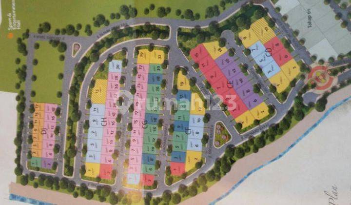 Jual Tanah Strategis Depan Taman di Royal Orchard Kelapa Gading Jakarta Utara