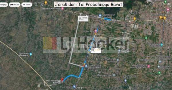 Tanah di Jalan Soekarno Hatta Pilang Probolinggo Jawa Timur 2