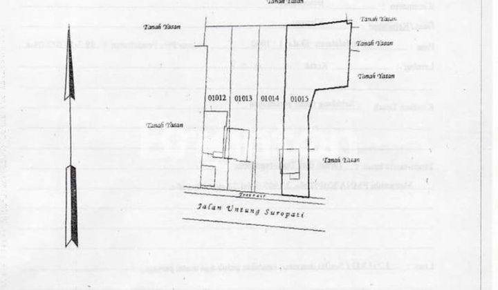 TANAH SHM LUAS BOJONEGORO ASPAL