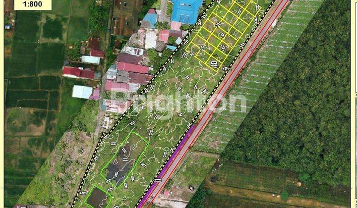 TANAH LUAS HOOK FLAMBOYAN RAYA MEDAN HELVETIA 1