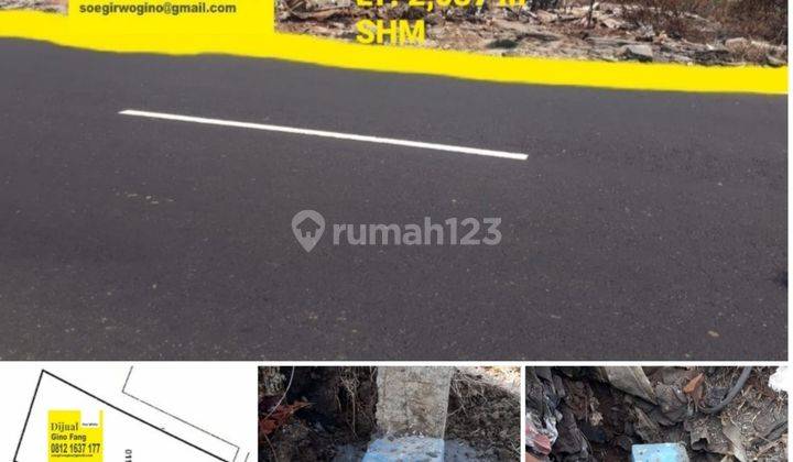 Dijual Cepat Tanah Nol jalan raya Cerme Gresik 2