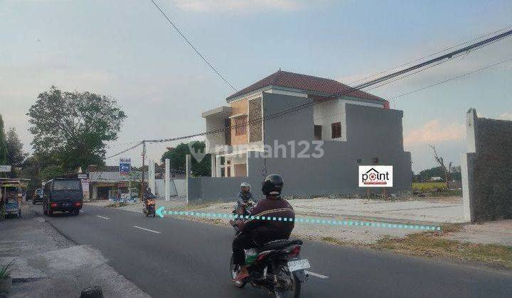 Tanah Strategis Tepi Jalan Ramai di Gambiran, Sragen 1