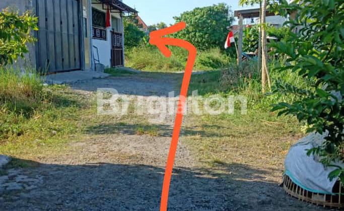 Tanah kavling (masuk gang) strategis dekat kota & perumahanSIDODADI 2