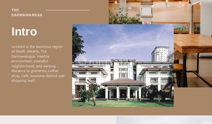 Rumah Asri di Kawasan Elite Jl..Darmawangsa Kebayoran Baru , Jakarta Selatan  selangkah ke Hotel Darmawangsa dan  Apartemen Darmawangsa . 2