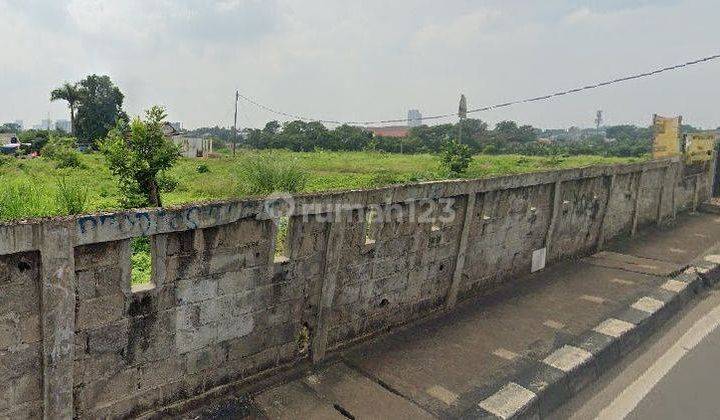 Bawah Njop Tanah Zona Komersil,siap Bangun, Strategis Dekat Tol 1