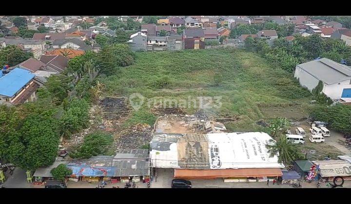 Tanah Komersil Siap Bangun Di Jalan Raya Aria Putra Pamulang 1