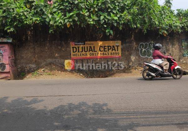 TANAH LUAS SIAP BANGUN LOKASI DI PINGGIR JALAN RAYA PONDOK CABE 1