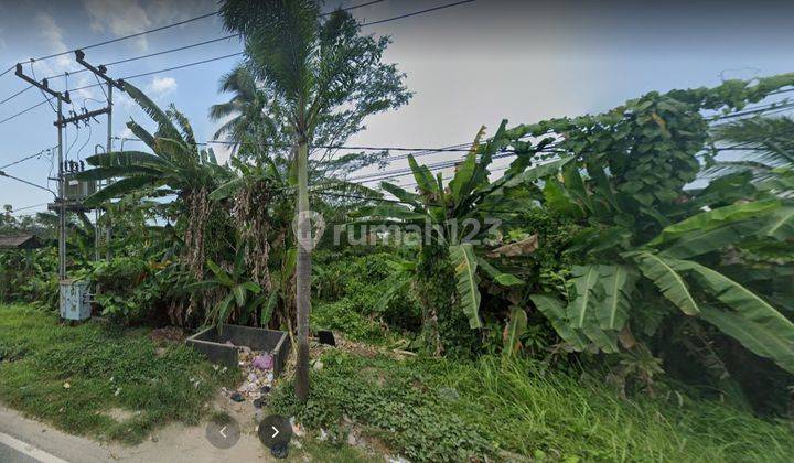 Tanah lebar 20m pinggir jalan poros Mulawarman Teritip 1