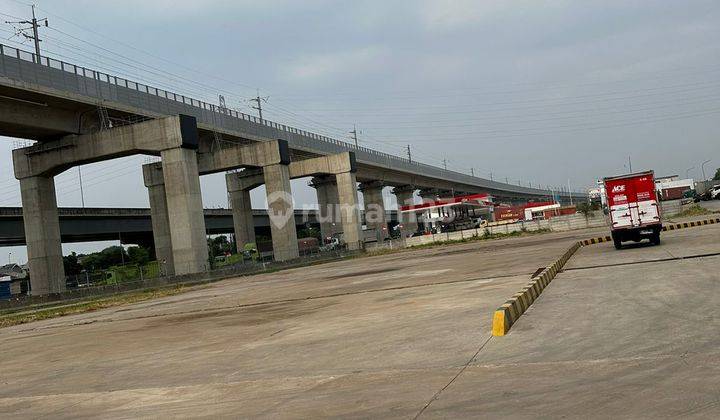 Kavling Industri komersil Tersambung Dgn Akses Jalan Tol  2