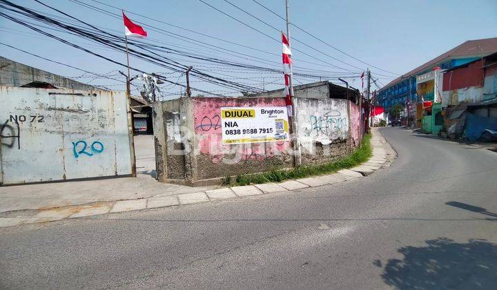 MURAH TANAH KAPUK KAMAL, EX PABRIK PLASTIK BELAKANG VILLA TAMAN BANDARA 1