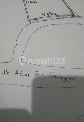 Tanah Strategis Dekat Tol Cimanggis Cibubur.