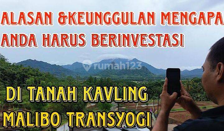 Tanah Di Kavling Malibo Transyogi Tanjung Sari Bogor Timur 2