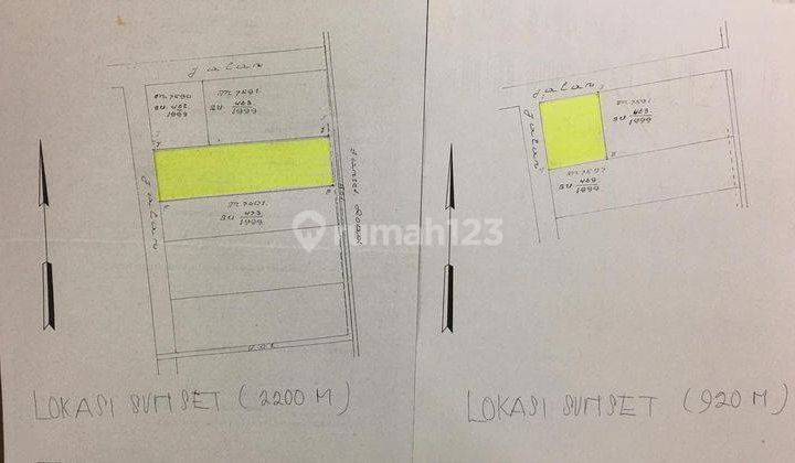 Hot List of land for sale at Sunset Road, South Kuta, Badung, Bali 1