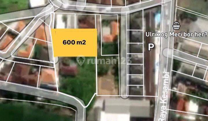 Hot List Land For Sale Kesambi Kerobokan Location 1