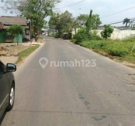 Tanah Lokasi Di Pinggir Jalan raya, dekat ke pintu tol 2