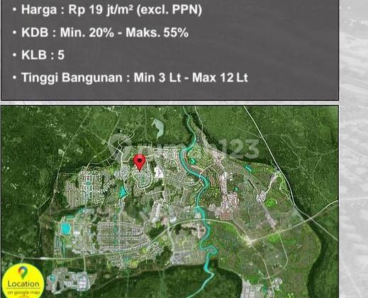 Kavling Komersial BSD City Kavling Komersial BSD City
