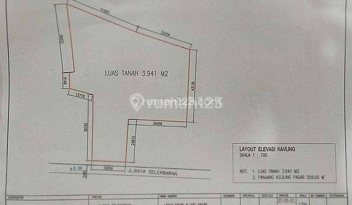 Kavling Siap Bangun Di Salembaran Raya 2