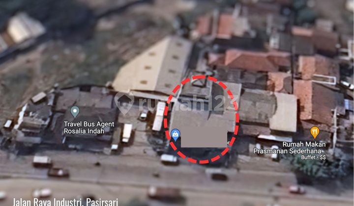 Tanah Kavling Dan Bangunan Di Jalan Utama Sebelah Pool Bus Rosalia [Cikarang]