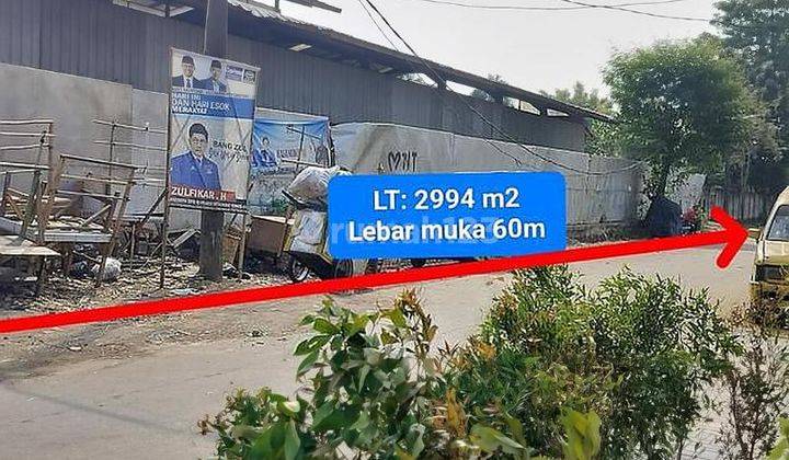 lahan Komersil 2994 m2 Bonus Bangunan Warehouse Karawaci 2