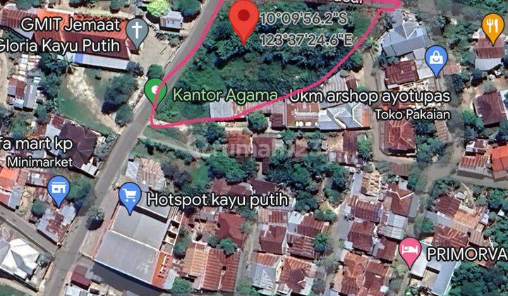 TANAH PINGGIR JALAN LOKASI SUPER BAGUS 1